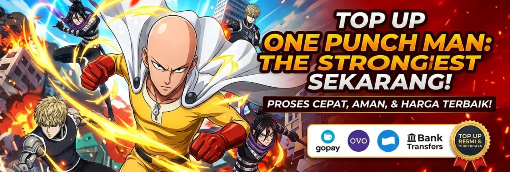 One Punch Man The Strongest